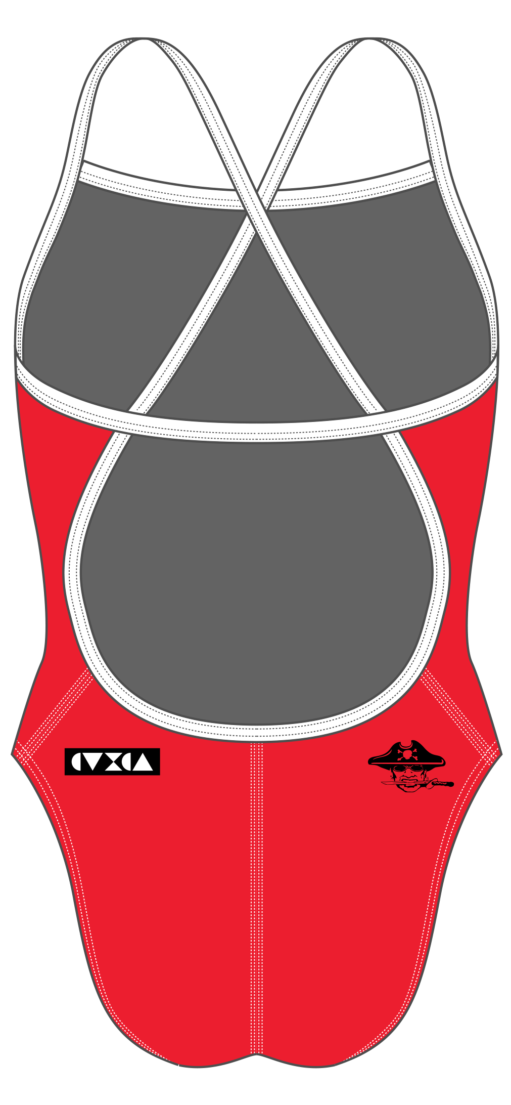 Visalia Buccaneers Female Suit