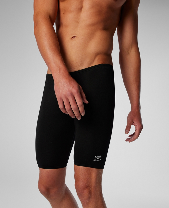 Speedo Men's Solid Jammer Black