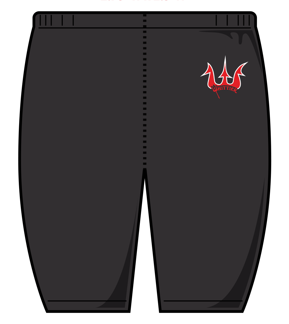Whittier Aquatics jammer