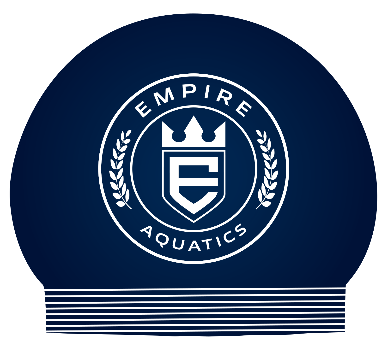 Empire Aquatics swim caps