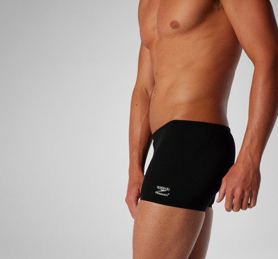 Speedo Men's Solid Square leg Black