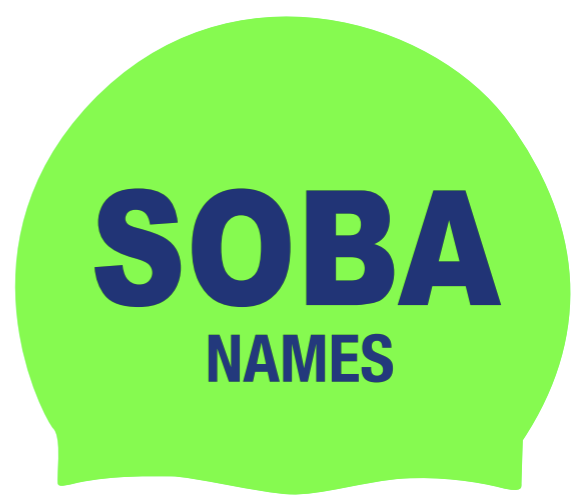 SOBA team swim cap with name (2 pack)