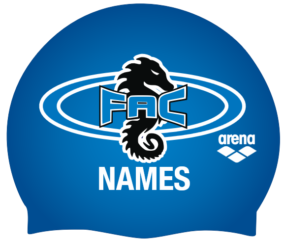 Fontana Aquatics name cap (2 pack)