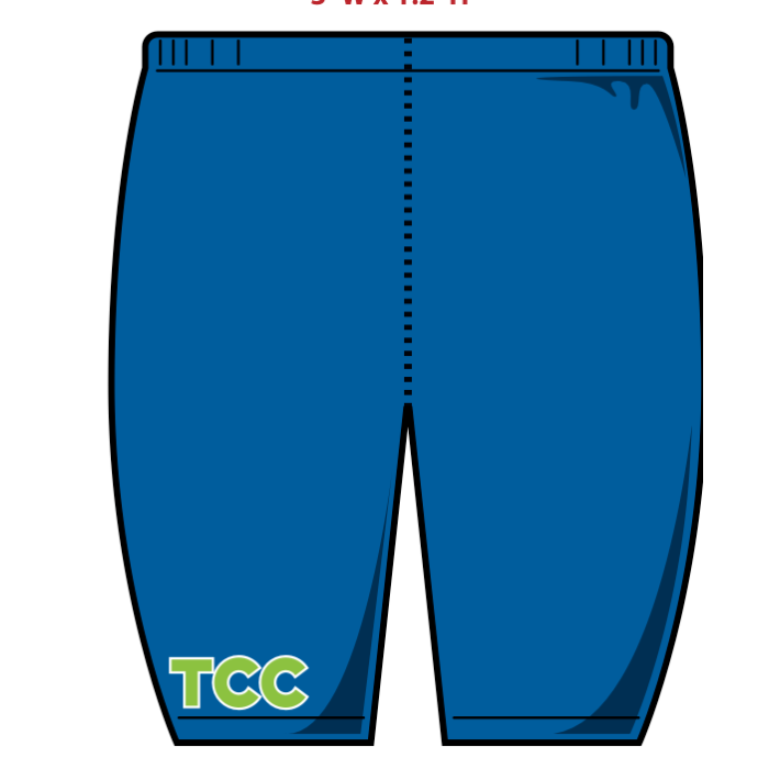 The Claremont Club Swim jammer