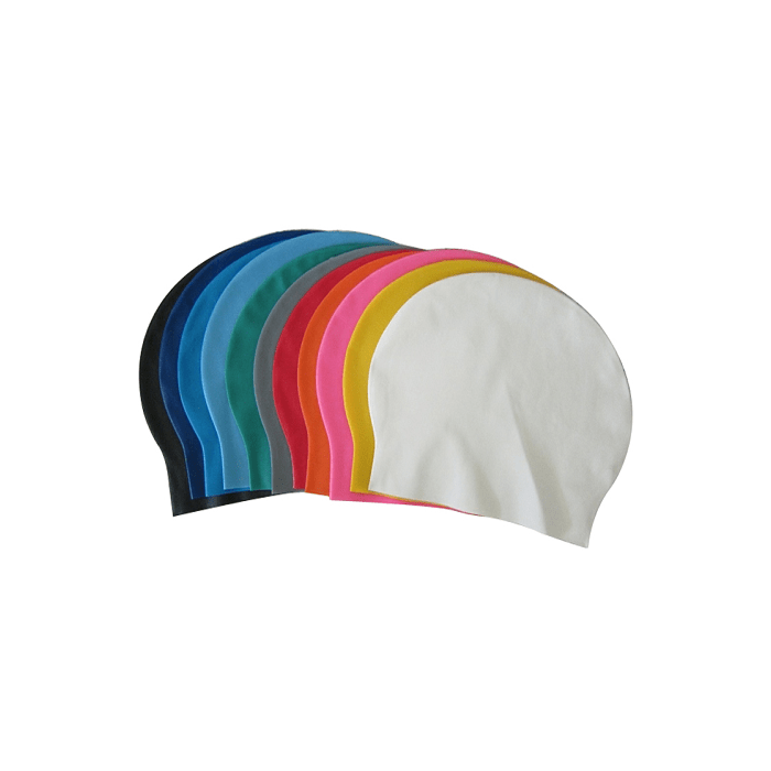 Solid color Latex swim cap image 0