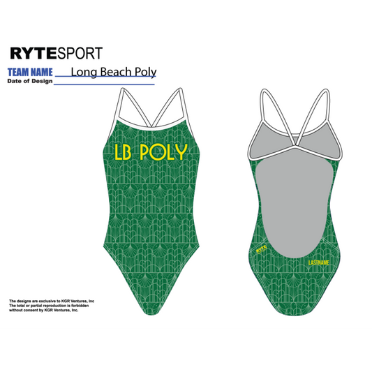 Long Beach Poly Swim Female Suit