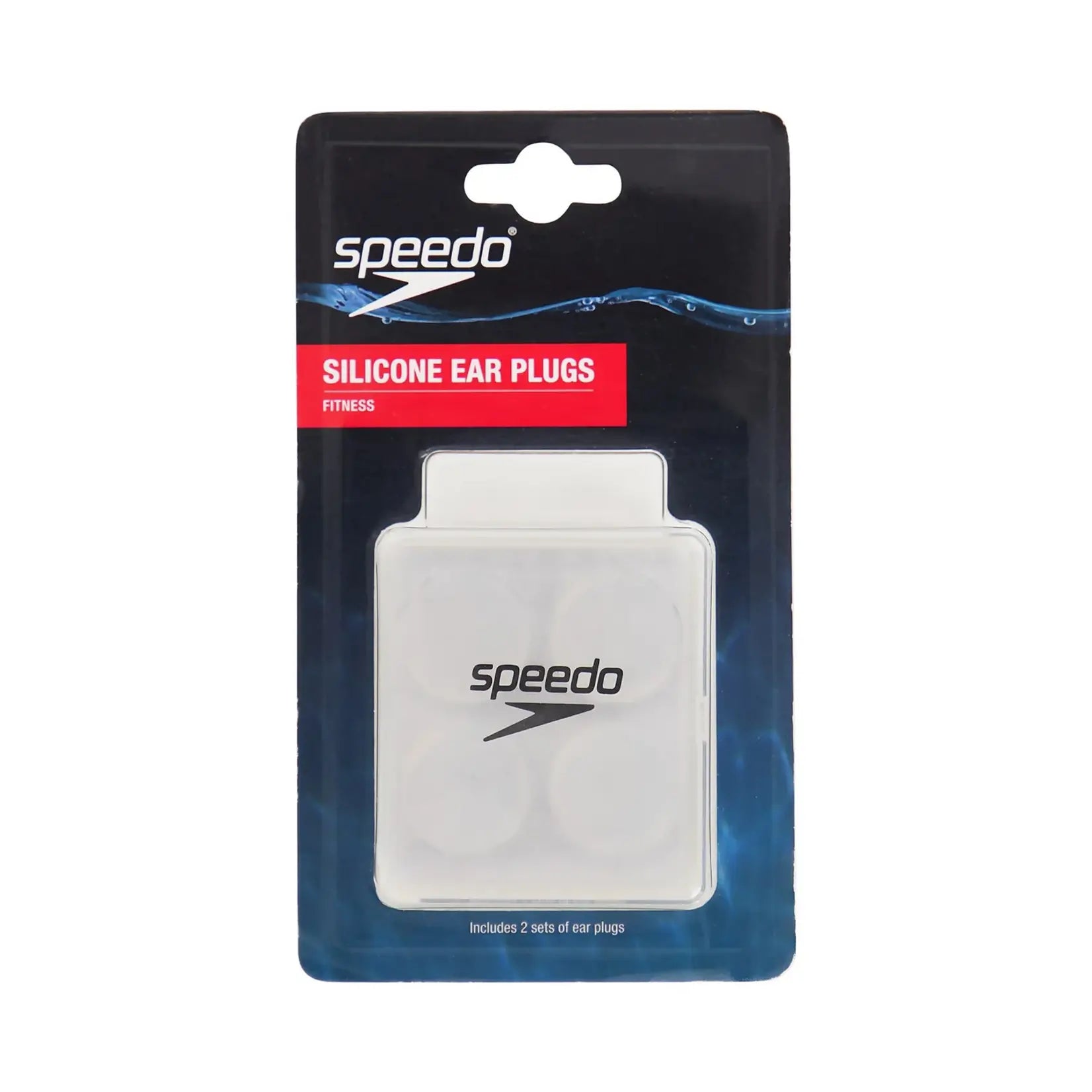Speedo Silicone Ear Plugs White