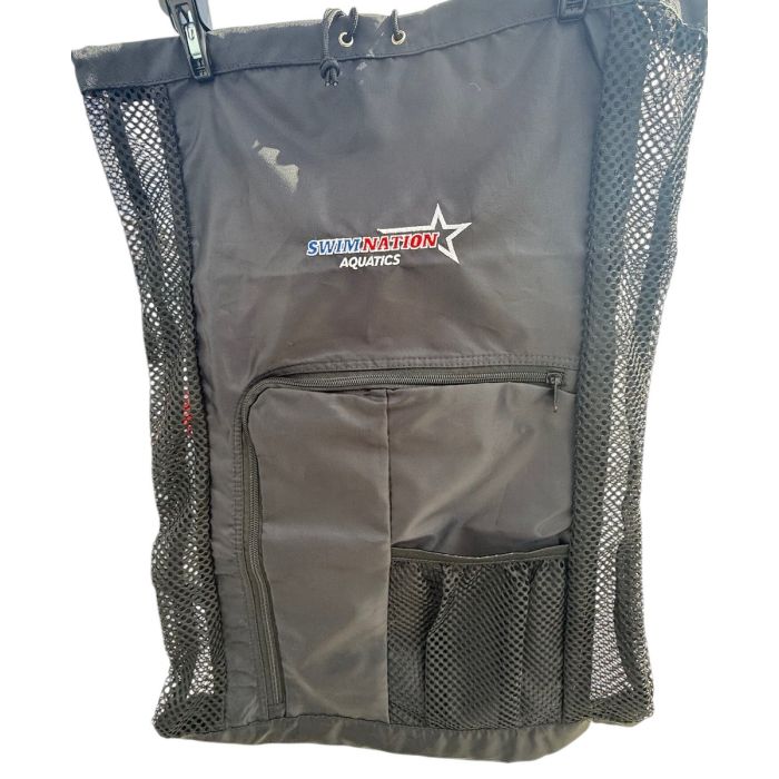 SwimNation Aquatics mesh backpack